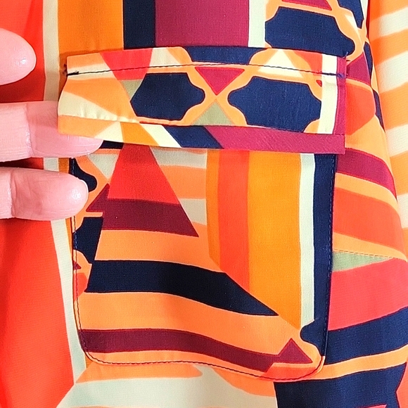 NWOT Valorie Stevens Long Sleeve  Pullover Blouse Size M - Picture 4 of 9